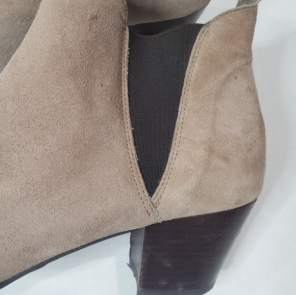 Office London Pointed Toe Suede Ankle Booties Size 39 - Picture 6 of 14